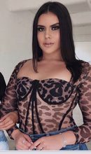 Load image into Gallery viewer, Mia’s Leopard Corset
